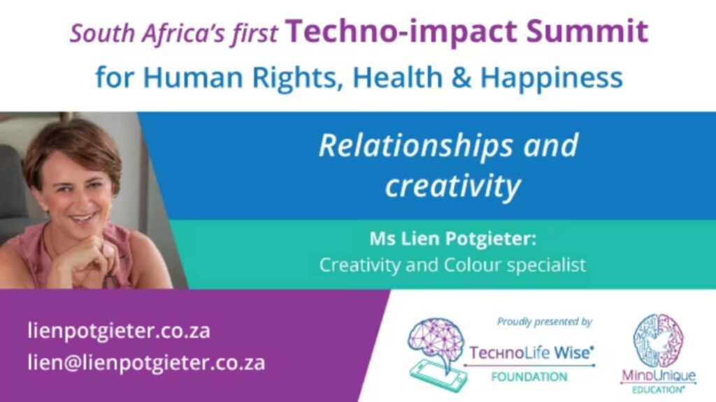 Relationships, colour and creativity Lien Potgieter